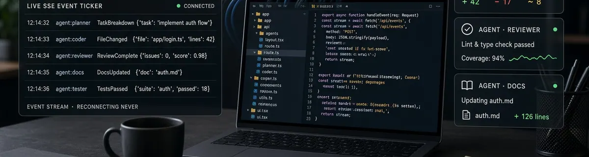 How AI Agents, HTTP/2, and SSE Make the IDE Feel Alive