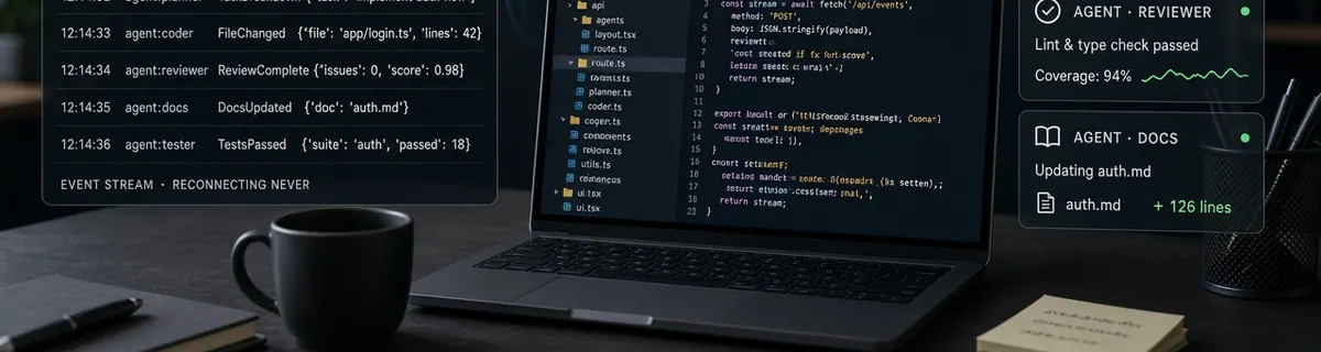 How AI Agents, HTTP/2, and SSE Make the IDE Feel Alive